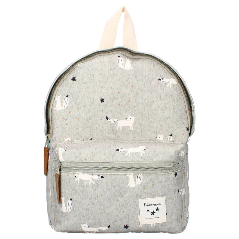 Mochila Zorros gris Kidzroom