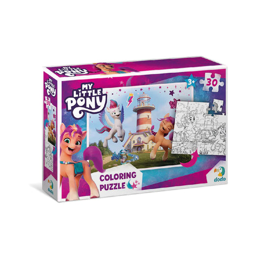 Puzzle 2 en 1 para colorear My Little Pony Sunny & Izzy (30 piezas)