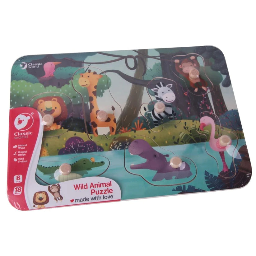 Puzzle Animales Salvajes