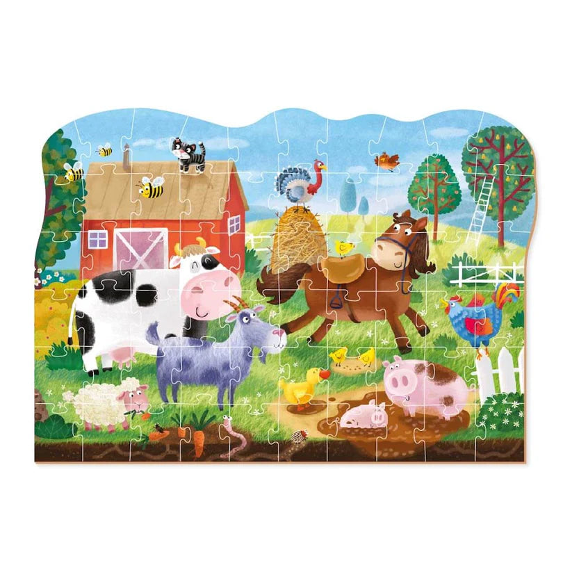 Puzzle  Aventuras en  la granja