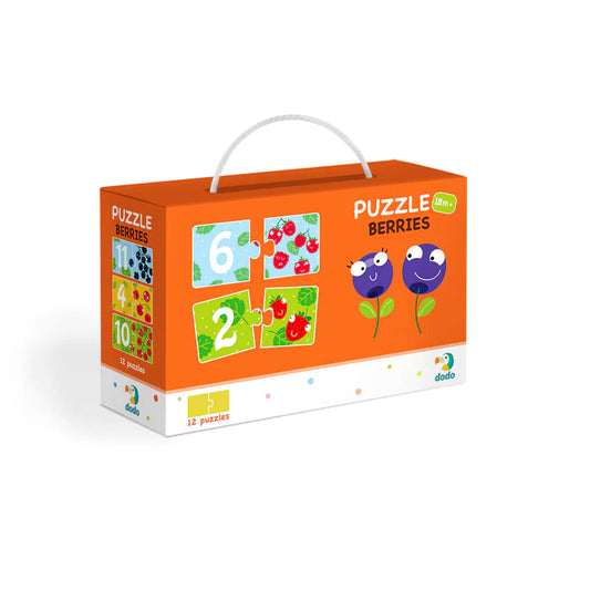 Puzzle Duo  Frutos  del bosque