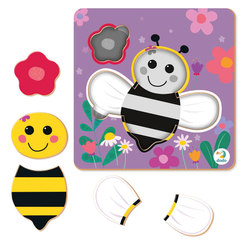 Puzzle encajable mini Abeja