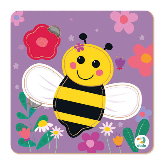 Puzzle encajable mini Abeja