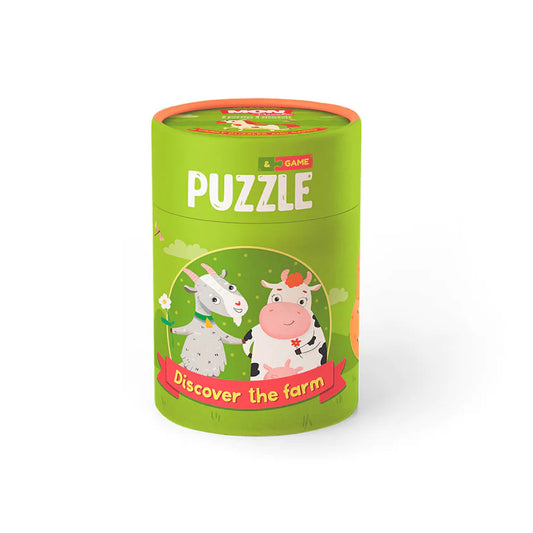 Puzzle & Juego Descubre la granja