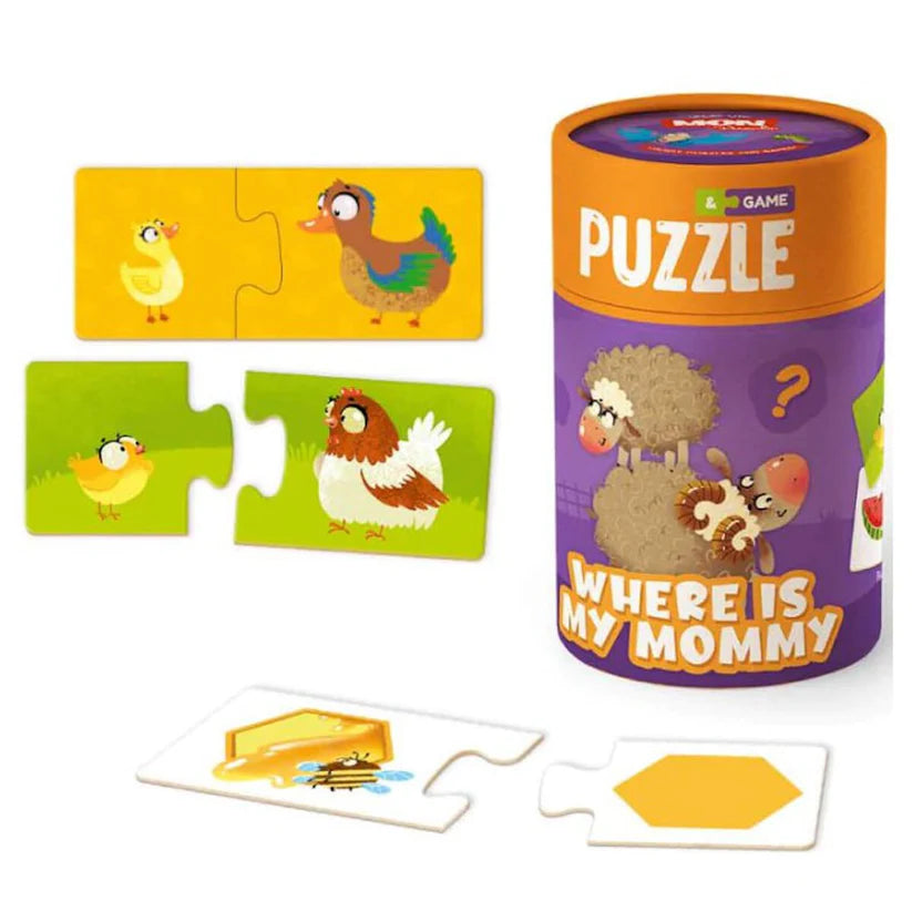 Puzzle & Juego ¿Dónde está mi mamá?
