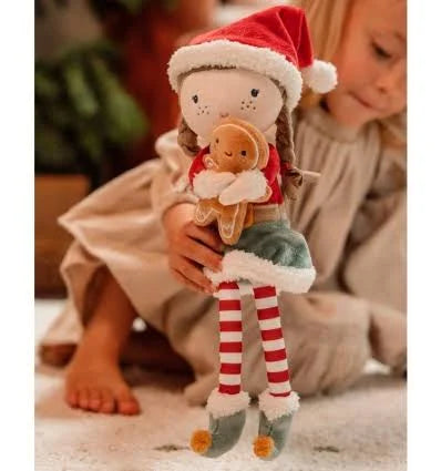 Rosa Muñeca Blandita Navidad