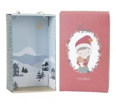 Rosa Muñeca Blandita Navidad