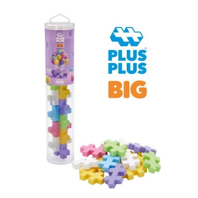 Tubo Plus-Plus  Big Pastel Mix 15 pcs